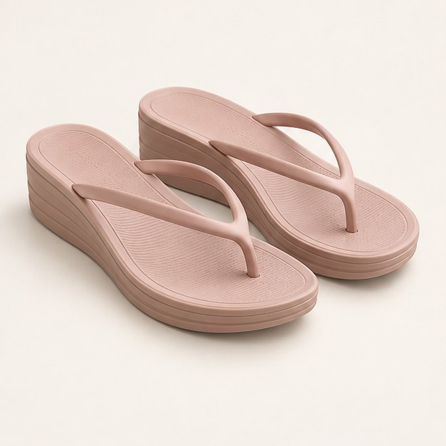 PE-004 Wedge thong sandal