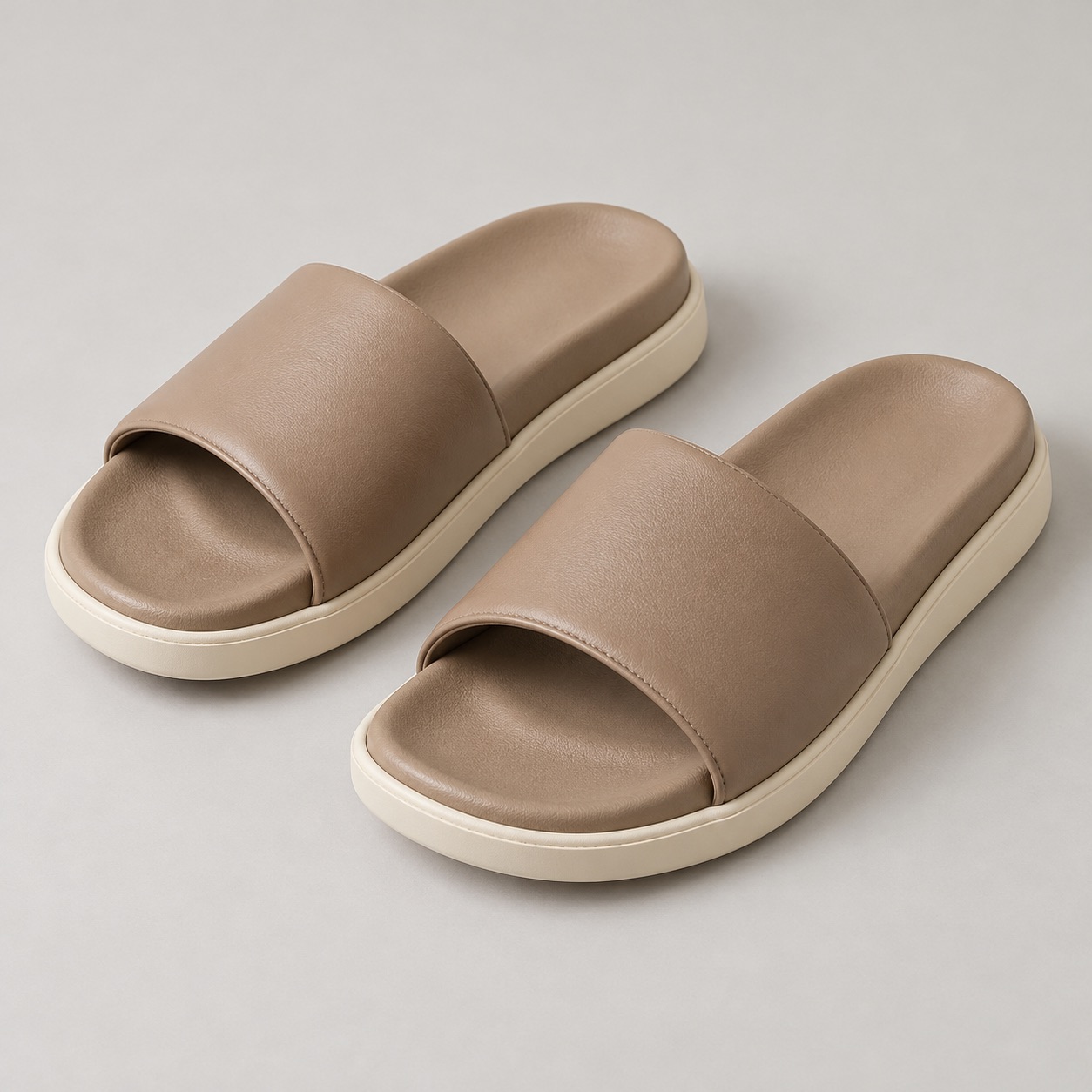 PU-001 Separate-sole single-band slide